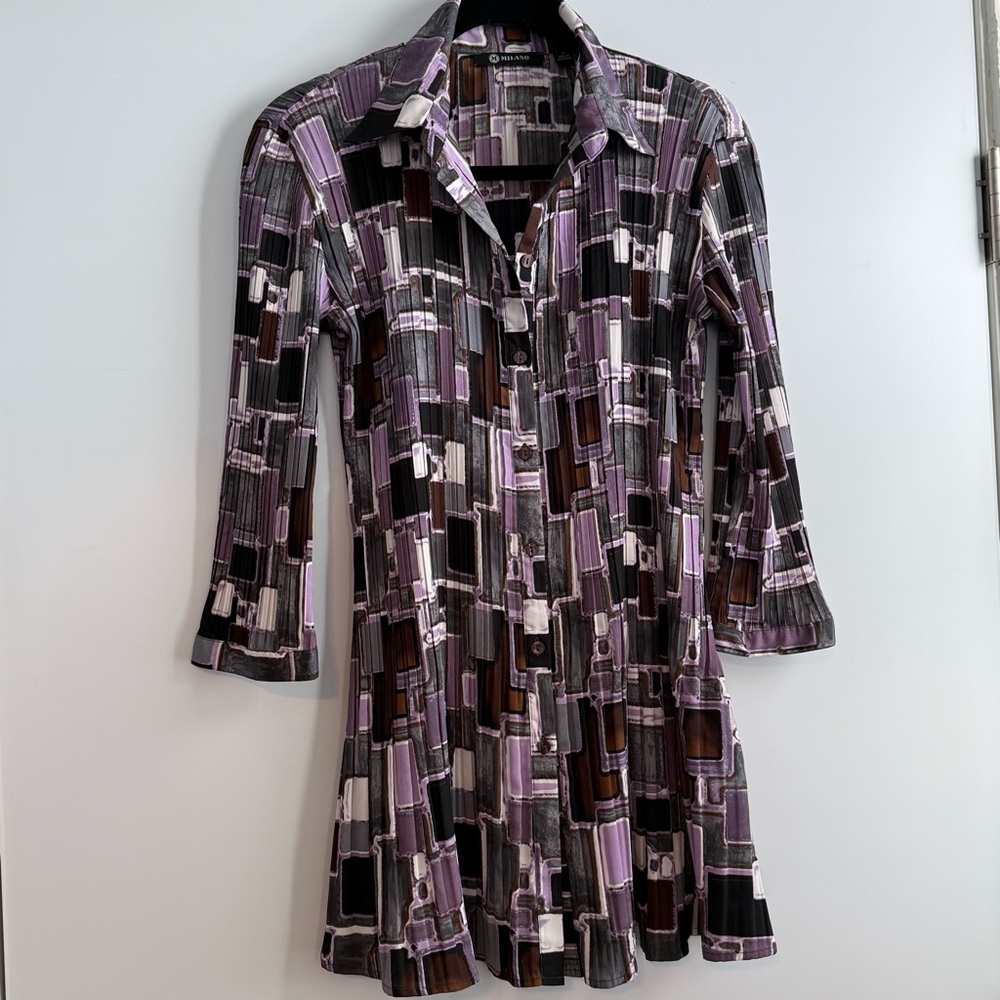 M MILANO Vintage Style Dress/Top Size Small